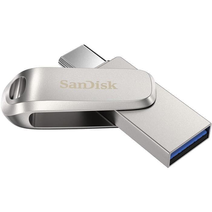 SanDisk OTG Type C 256GB USB FlashDisk 3.1 Ultra Dual Drive Luxe