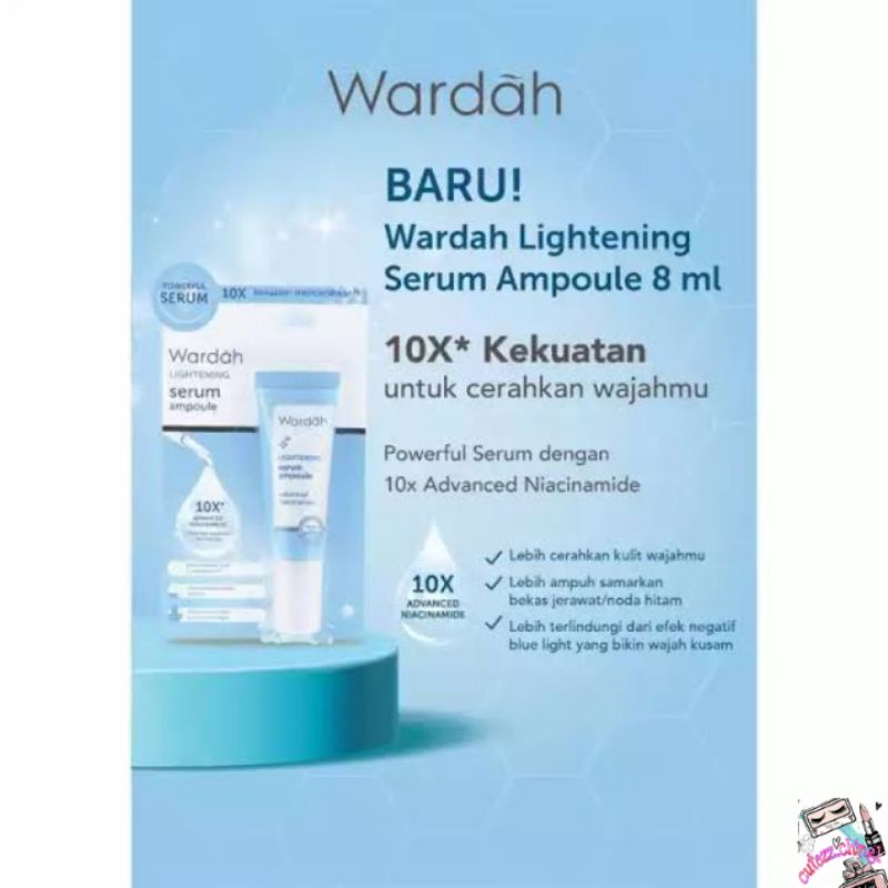 ☃️Cutezz_Ching1☃️Wardah Lightening Serum Ampoule 8ml