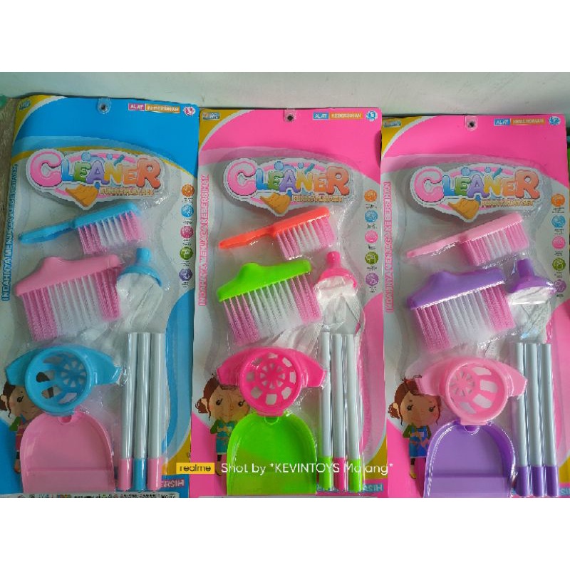 MC 07 MAINAN ANAK EDUKASI HAPPY CLEANING SET / MAINAN ALAT KEBERSIHAN LENGKAP