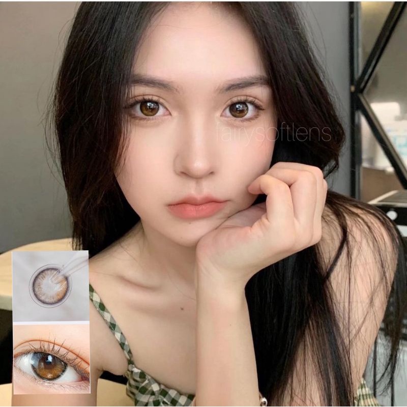 Softlens costa chic brown / Kontak Lensa