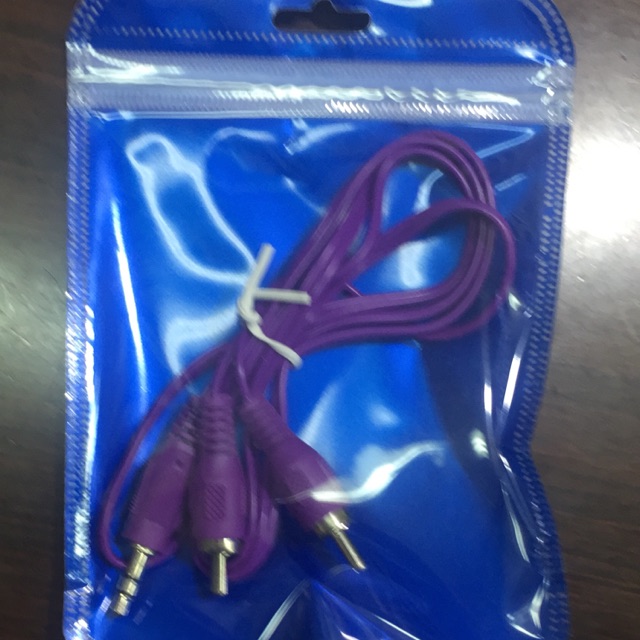 Kabel Audio 2in1 Kabel Aux solid 1 M