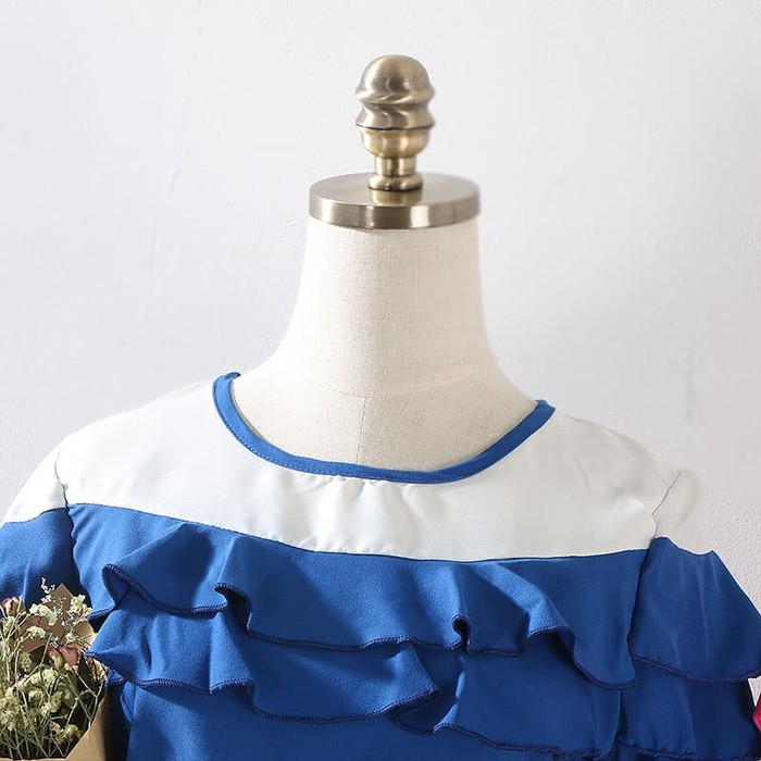 kaos floral bunga atasan wanita zara fashion blouse kaos tebal import