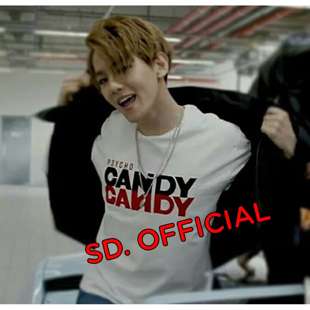 Kaos EXO baekhyun psycho candy