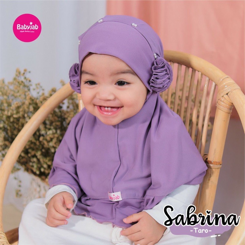 Babyjab Sabrina Jilbab Anak Lucu - Baby Jab Hijab Bergo Bayi Perempuan 0 1 2 3 4 5 6 7 Tahun