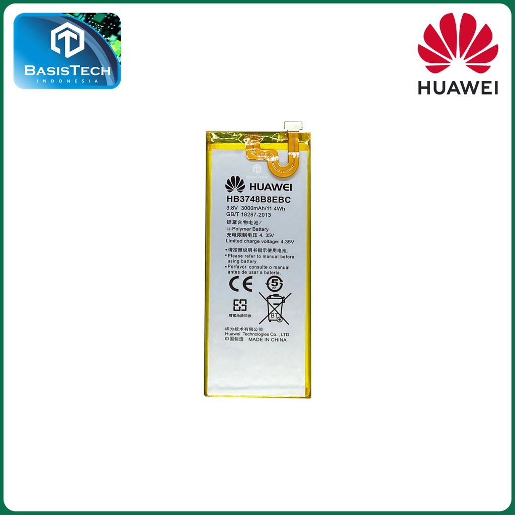 BATERAI HUAWEI ASCEND G7 G7-L01 G7-L03 G7-TL00 G7-UL10 G7-UL20 C199 HB3748B8EBC - ORI99 GOOD QUALITY