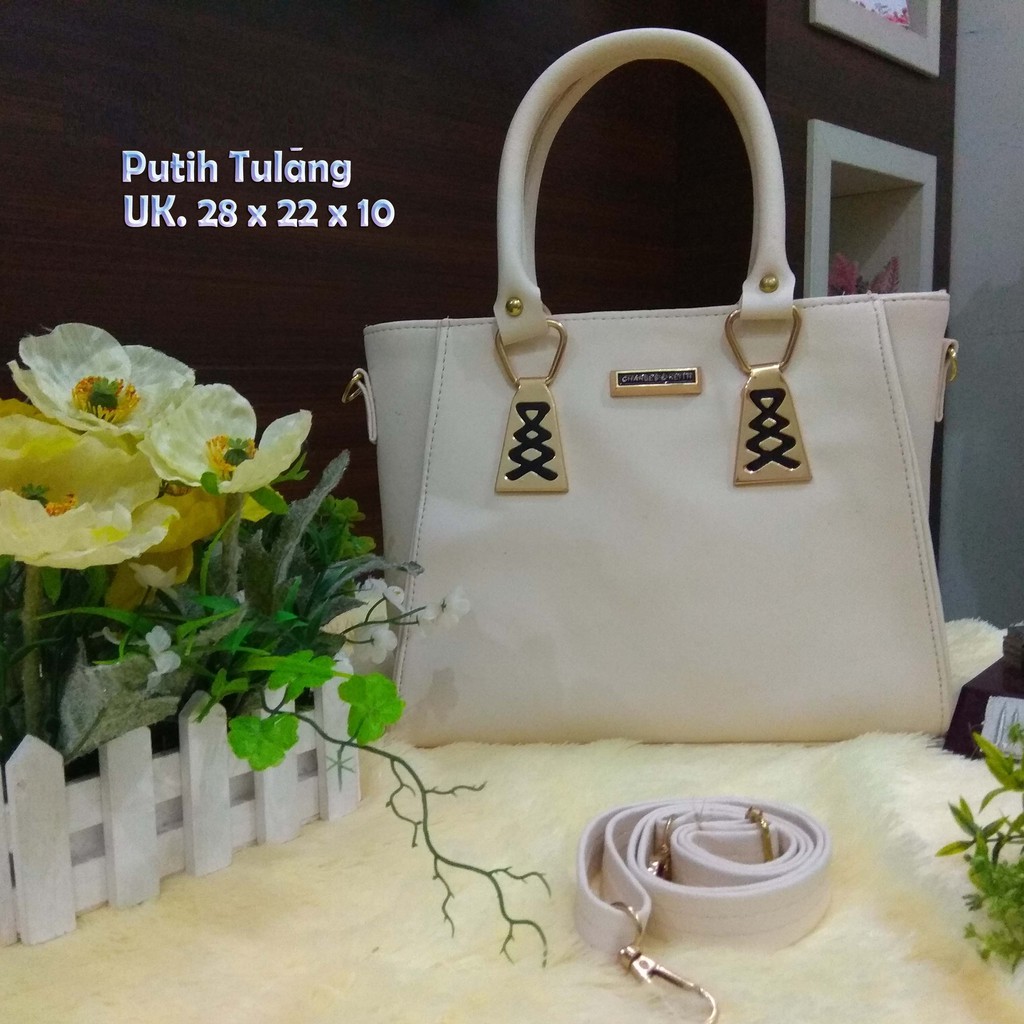 MJS 529 - CK Arsy Tas Wanita handbag + selempang / Tas kerja / Tas fashion