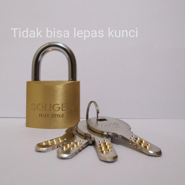 ☎ Gembok Soligen 40 Leher Pendek - per, 40 mm pendek ➶