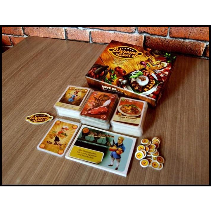 (Promo Hari Ini) Waroong Wars Card Game