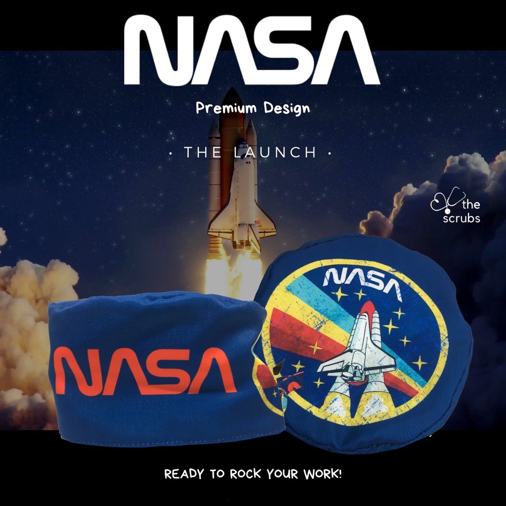 Napoli Premium (Surgical Hat/Surgical Cap) NASA (NASA)
