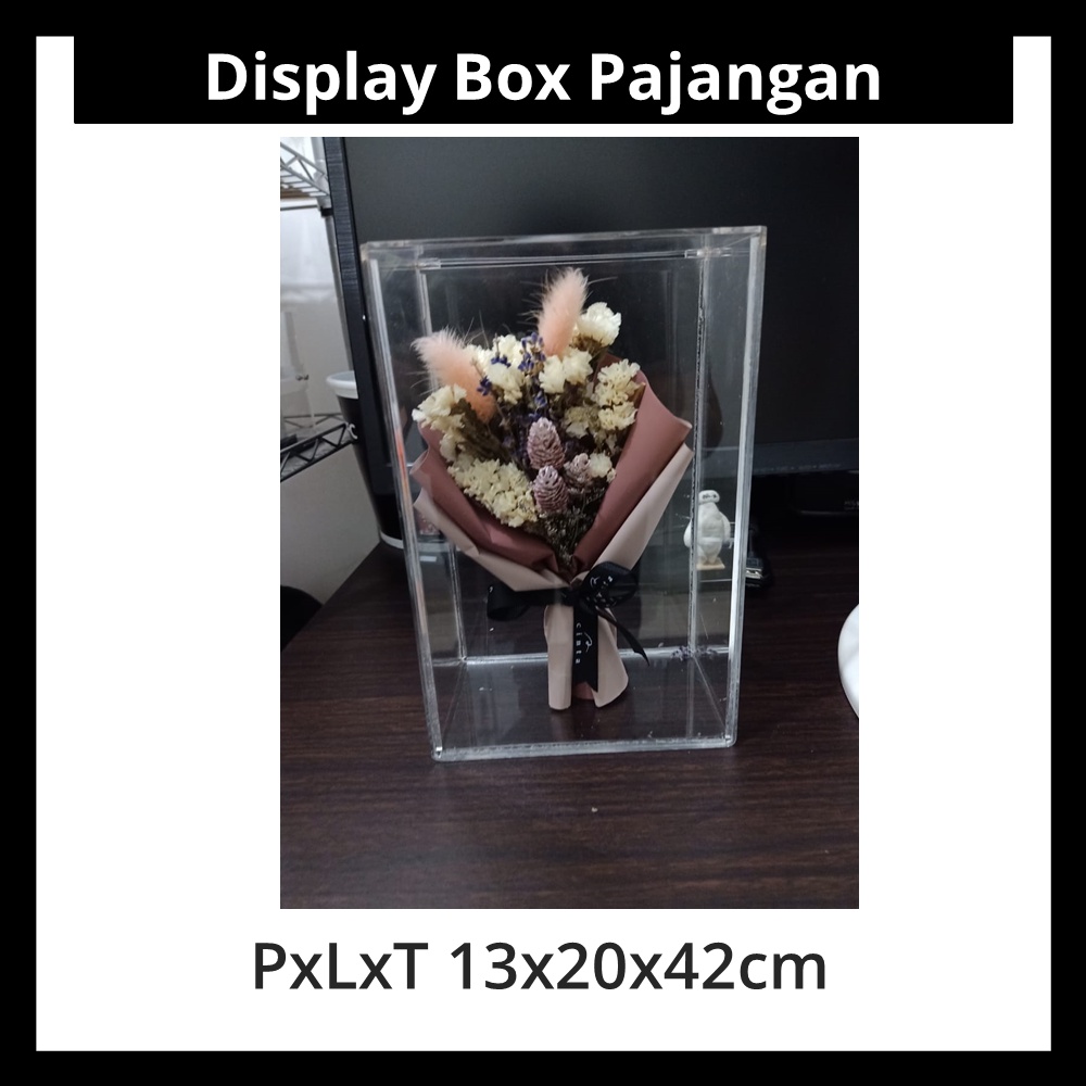 

Display Box Pajangan Akrilik PxLxT 13x20x42cm