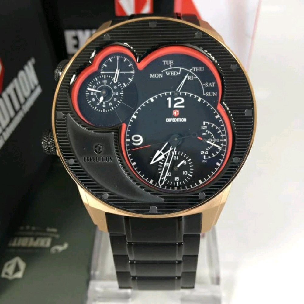Jam Tangan Pria Expedition expe 6737  50mm xkpts Original