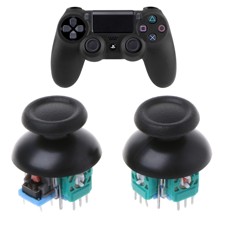 Btsg 2pcs Modul Sensor Analog Joystick Axis Untuk Controller Ps4 Pro Slim