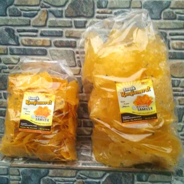 

Snack konglomerat kripik samiler 500gr