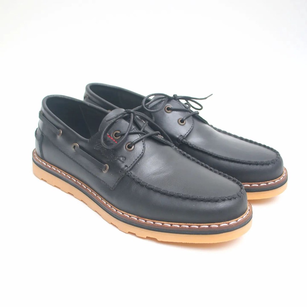 Bradleys - Zapato Inc Black - Sepatu Low Boots Pria Formal Kasual Bahan Kulit Asli Premium