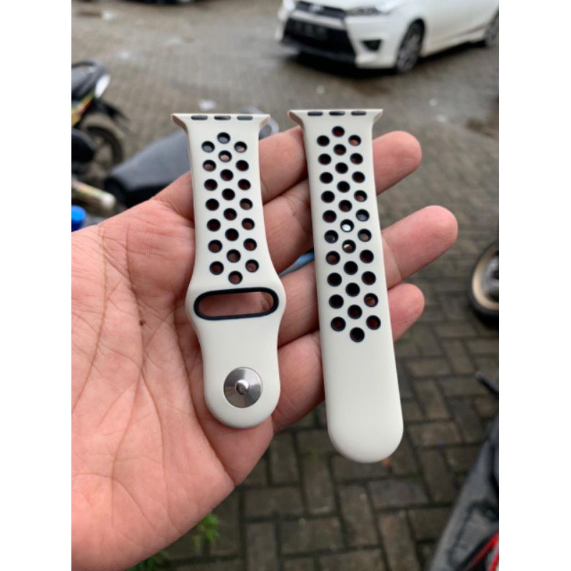 Strap Tali apple watch ruber iwatch Retro white 38/40 mm nike