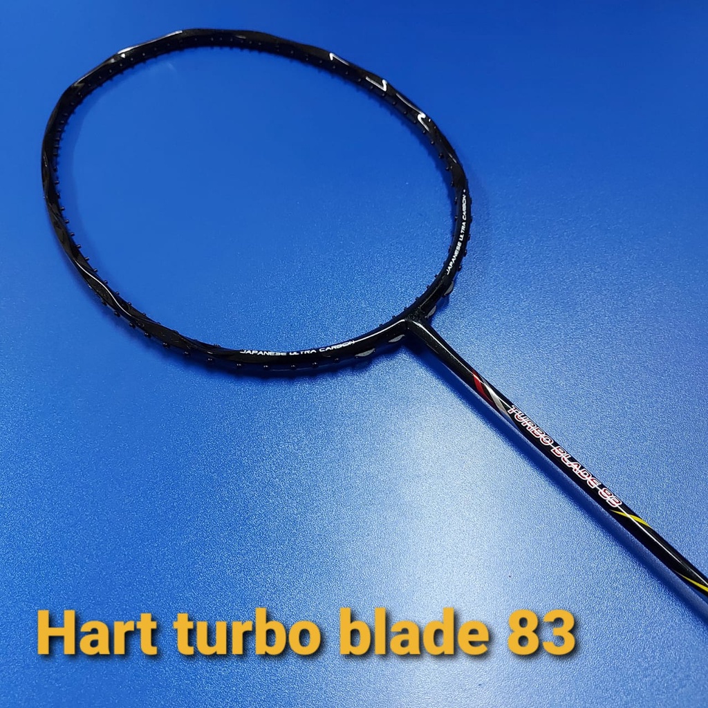 Raket badminton/bulu tangkis hart turbo blade 83