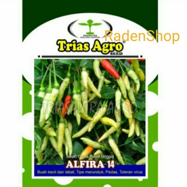 Isi 10 Gram Bibit Cabe Rawit Unggul ALFIRA 14 | Benih Cabe Rawit Setan| Bibit Cabai | Bibit Rawit