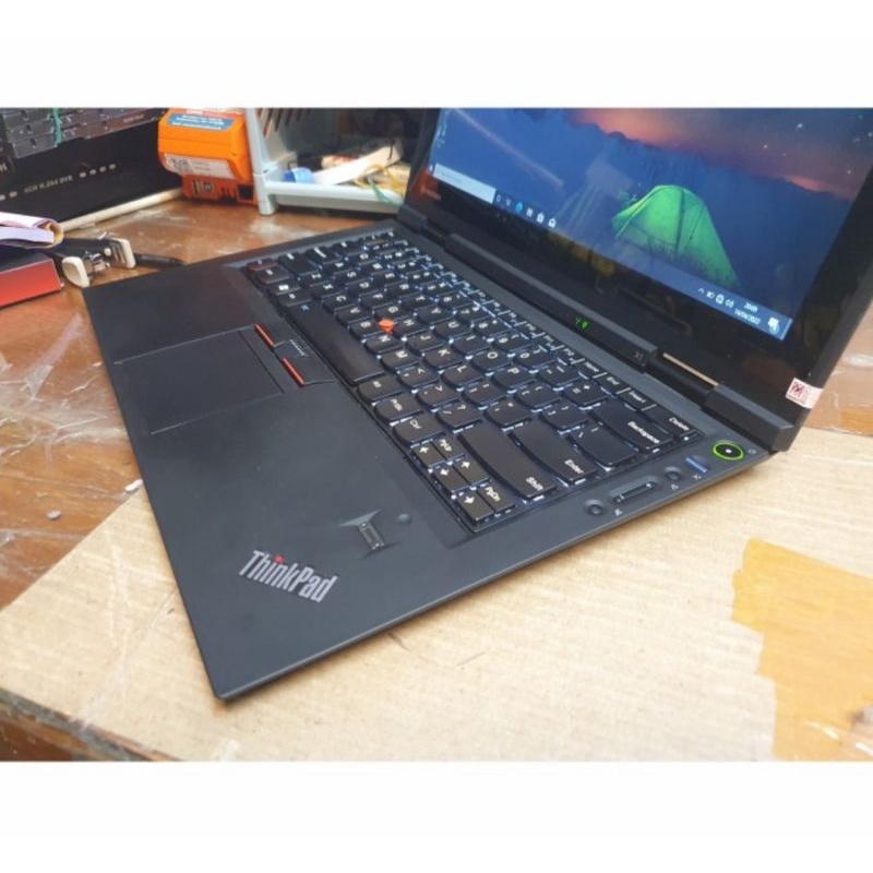 Laptop Lenovo Thinkpad X1 Core i5 Ram 8GB Ssd 256GB 14in Mulus Keyboard Backlight