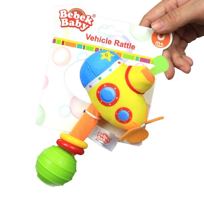 Mainan Rattle Bayi Anak Lucu Model Transportasi
