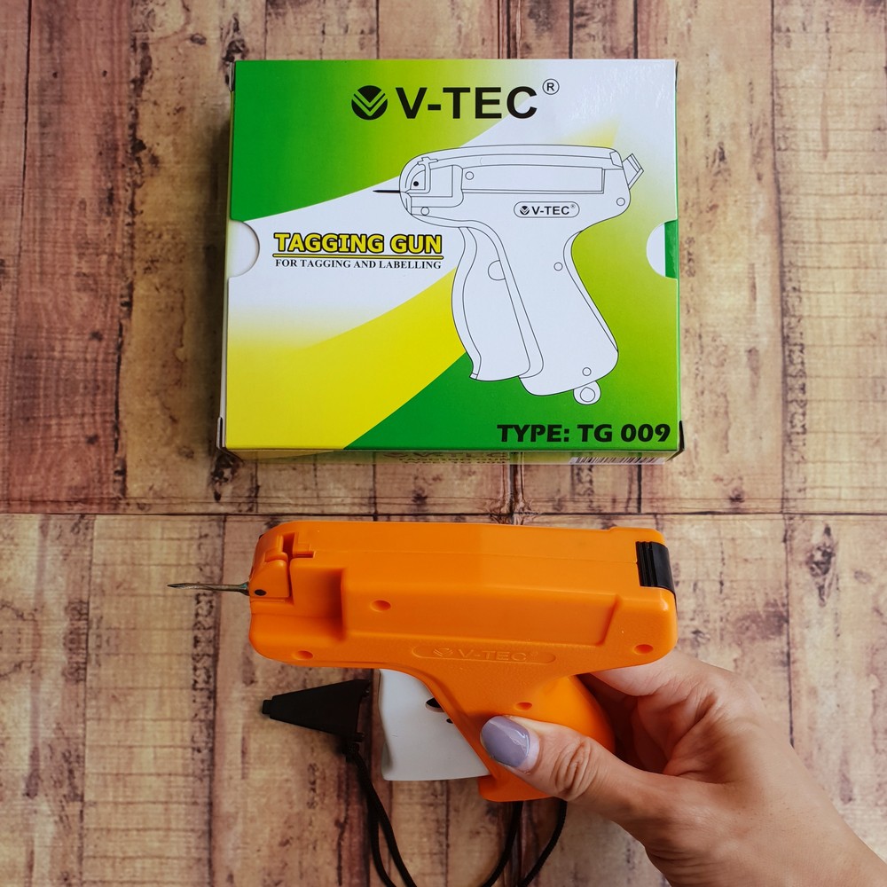 Tagging Gun -Tag gun V-Tec TG 009 - Label Tag - Alat Label Baju - Alat Tembak Label Taggun