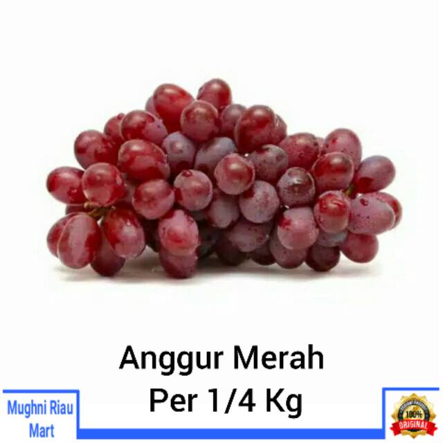 

Anggur Merah Per 250gr - Buah Segar Pack