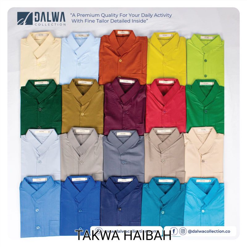 TERLARIS TAQWA DALWA | Taqwa Dalwa | Taqwa Haibah Lengan Panjang | Baju Taqwa | Busana Muslim | Baju