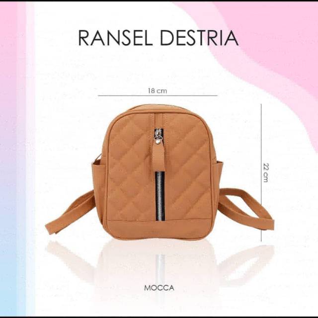 RANSEL WANITA  DESTRIA