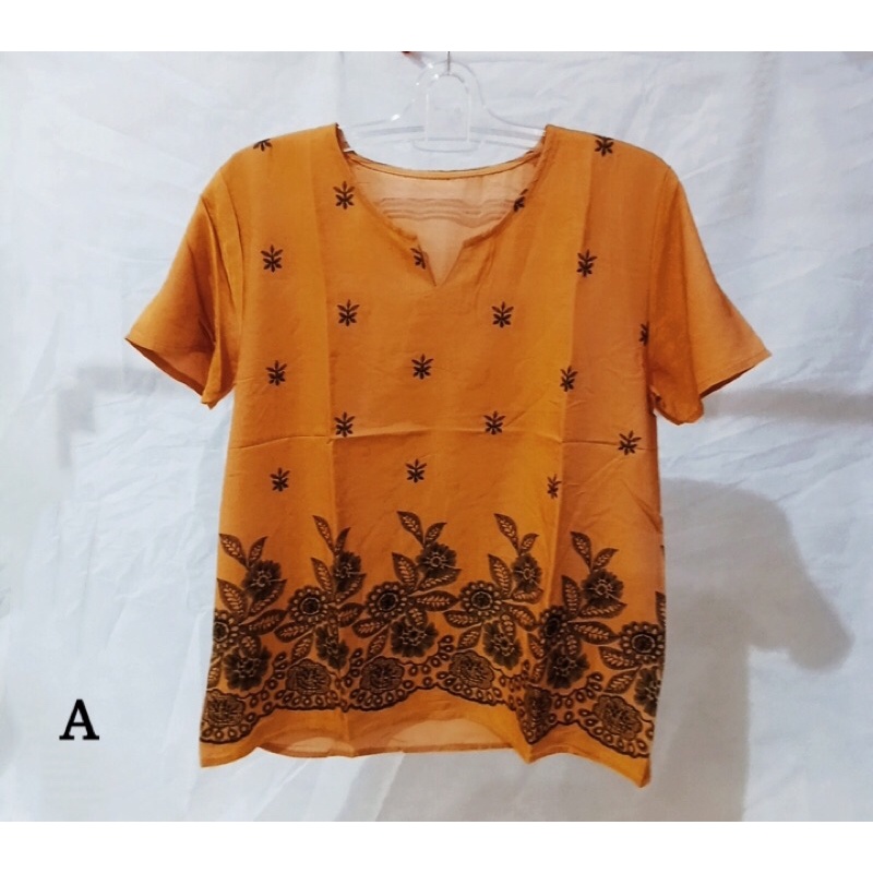 Baju atasan wanita korea style 2 warna terbaru