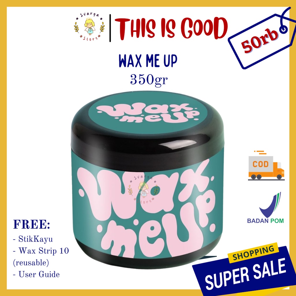 [READY] BPOM 350GR WAXING | WAX ME UP COLD SUGAR THIS IS GOOD