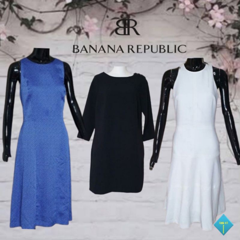 Baju Wanita Dress Formal Branded "BANANA REPUBLIC"