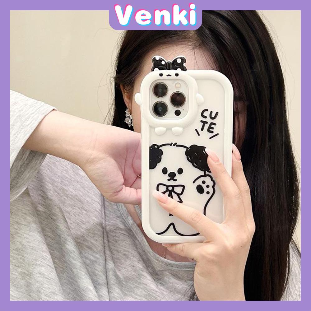 iPhone Case Silicone Soft Case Clear Case Airbag Shockproof Protection Camera Shiny Feel Bear Cute Cartoon Compatible For iPhone 11 Pro Max 13 Pro Max 12 Pro Max 7Plus xr XS Max