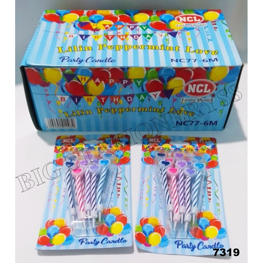 LILIN ULTAH PEPERMINT LOVE NC-77-6 M