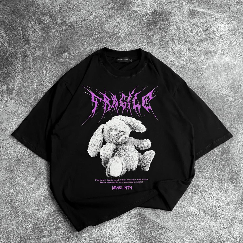 [Oversize] BAJU KAOS OVERSIZE / OVERSIZE T-SHIRT &quot;sragile&quot;