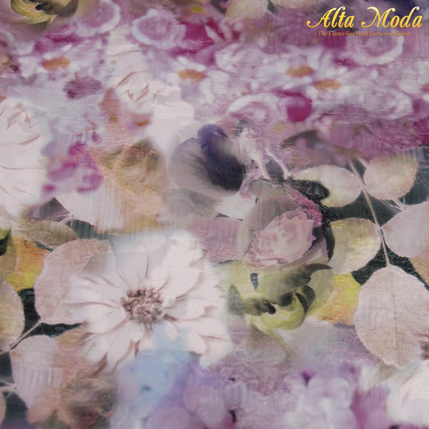 

Alta Moda Cotton Uragiri In Painting Purple Pink White (1M)