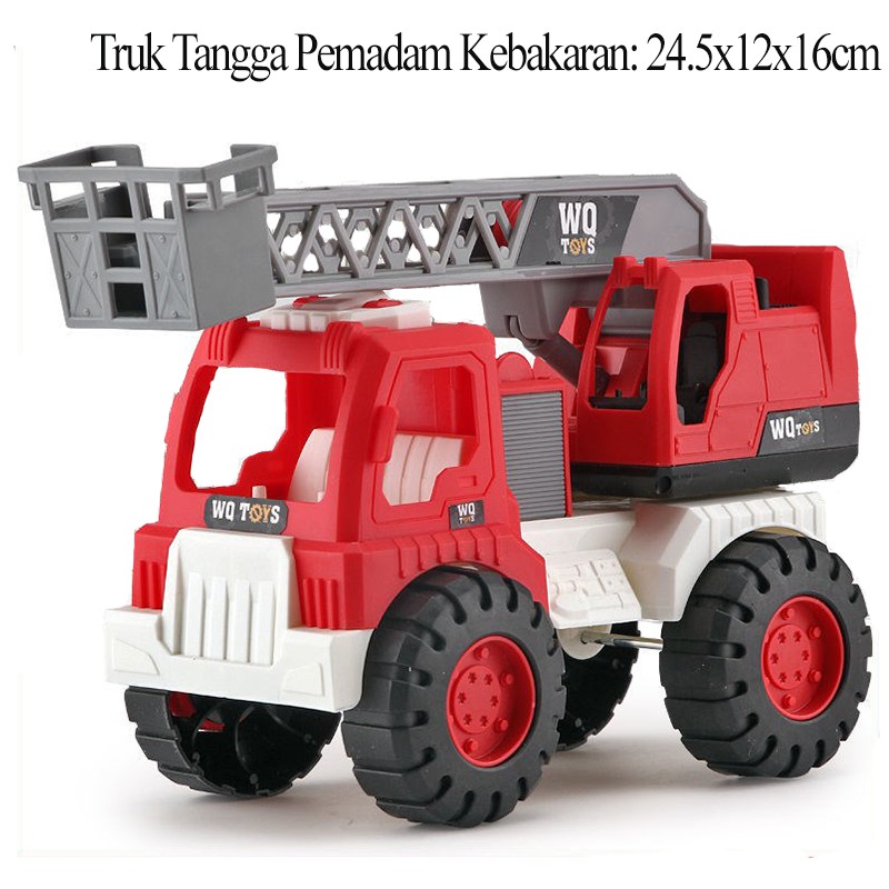 Truk Mainan Bulldozer Sandpit Truk Konstruksi Excavator Anak-anak Hadiah Mainan Anak Laki-Laki-Truk Tangga