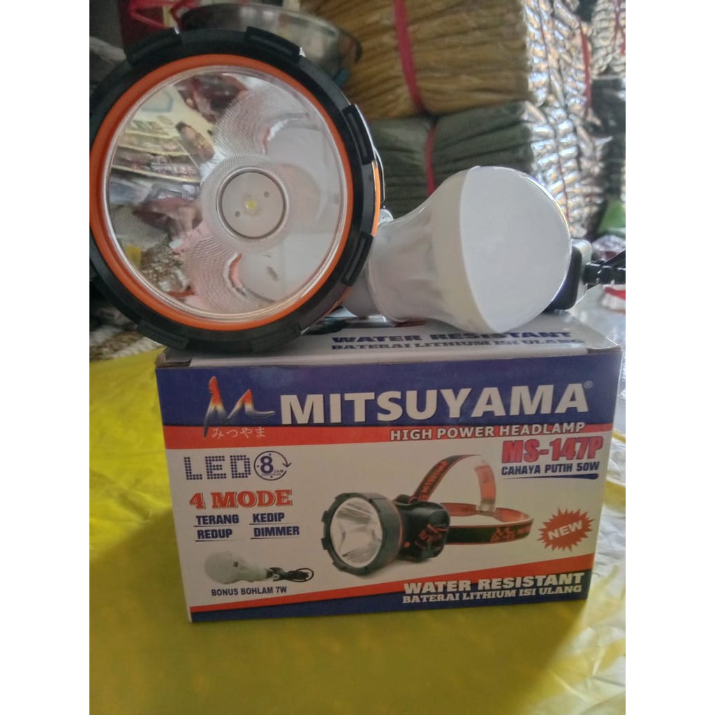 Senter kepala mitsuyama
