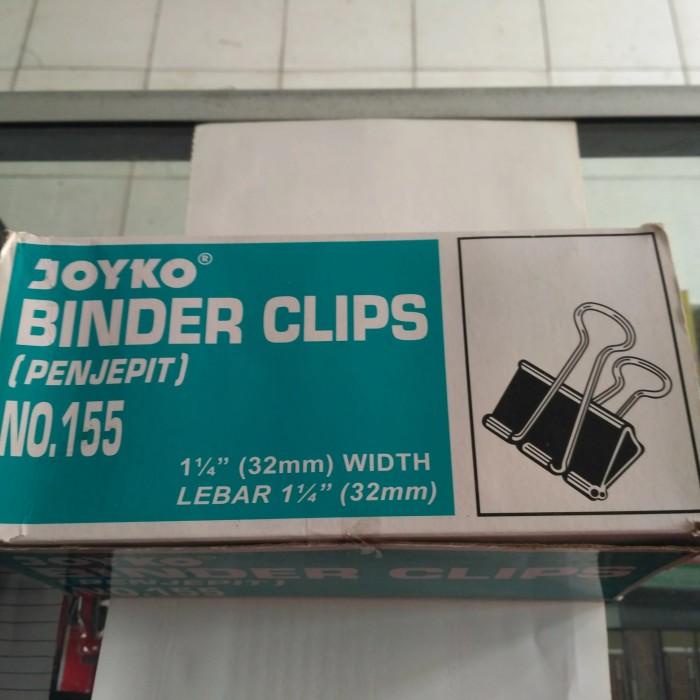 

Klip | Kenko Binder Clip No 155 - Gross Isi 12 Doz.