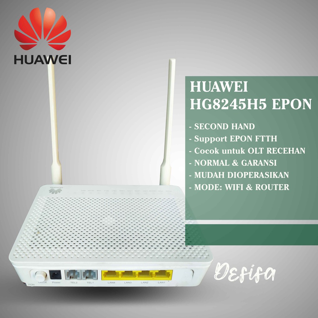 Jual Modem Wifi Router Huawei HG8245H5 ONT EPON OLT Recehan Shopee