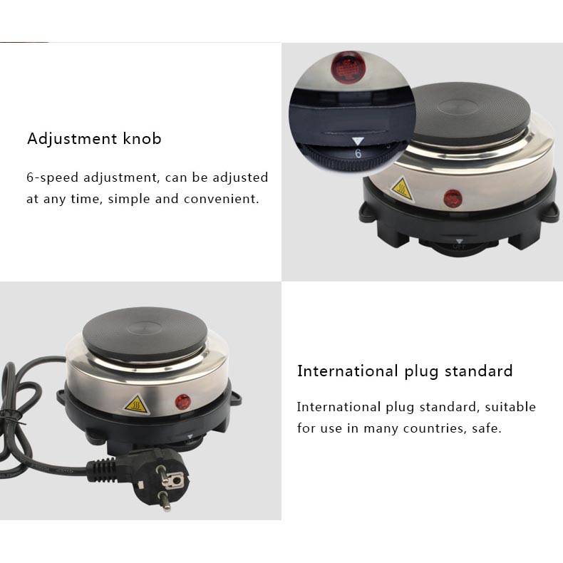Pemanas Kopi Susu Air Minuman Mini Heater Stove Pot 500W - N4DRL-YQ-105