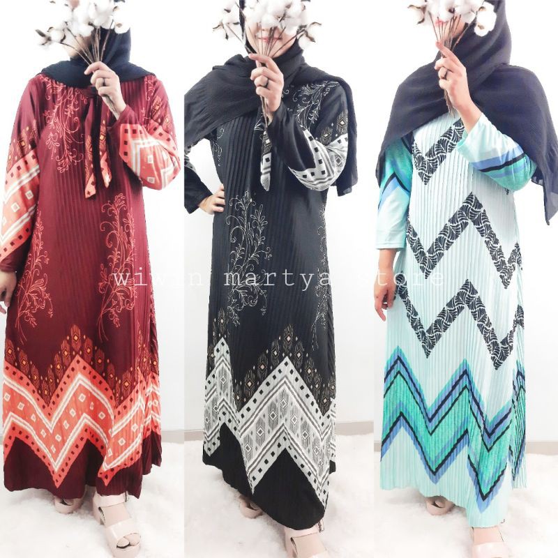 WMS GAMIS PLISKET TANPA LENGAN SLEVELESS