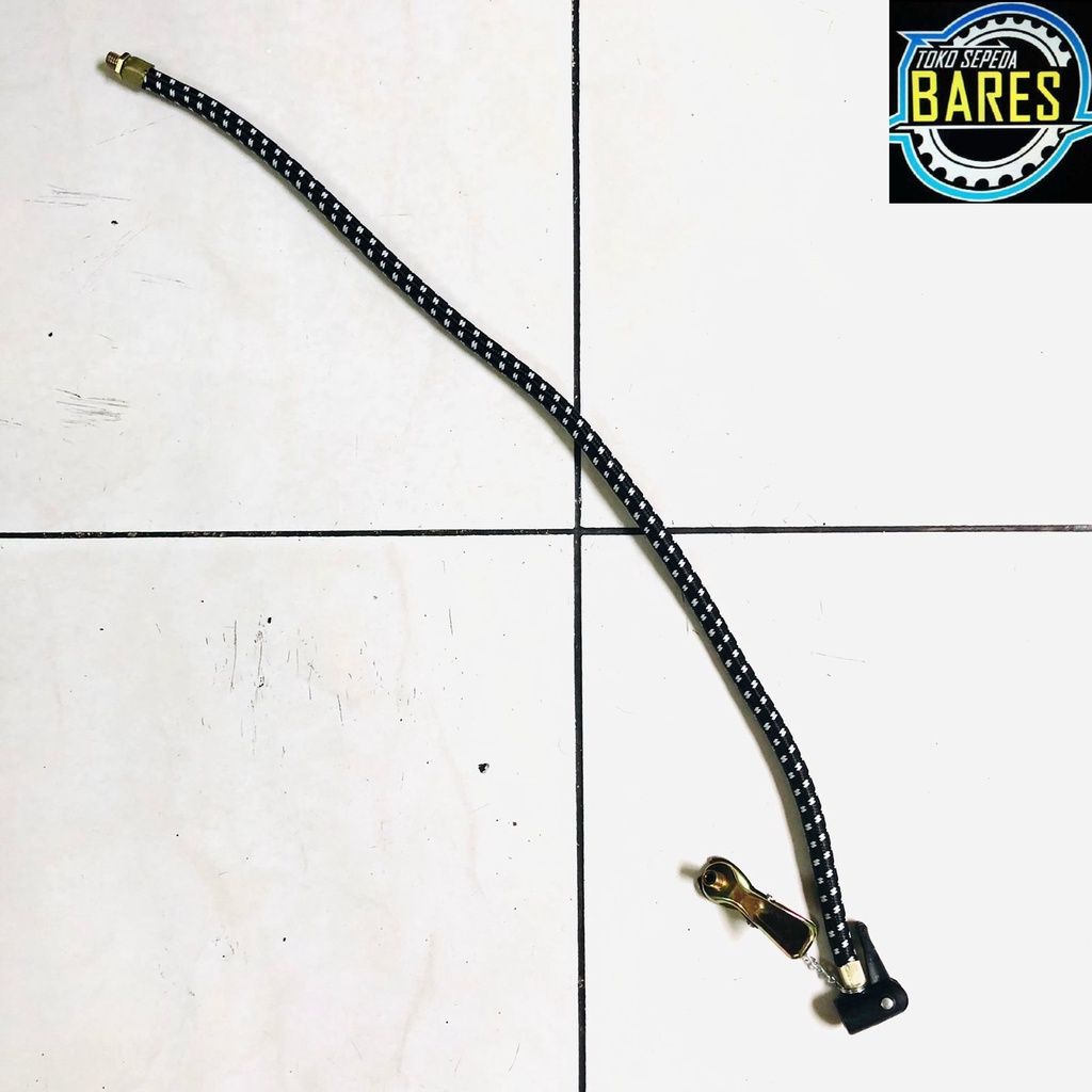 Selang Pompa Sepeda  Atlantis /  Exotic ET-J903 Dobel Jepit