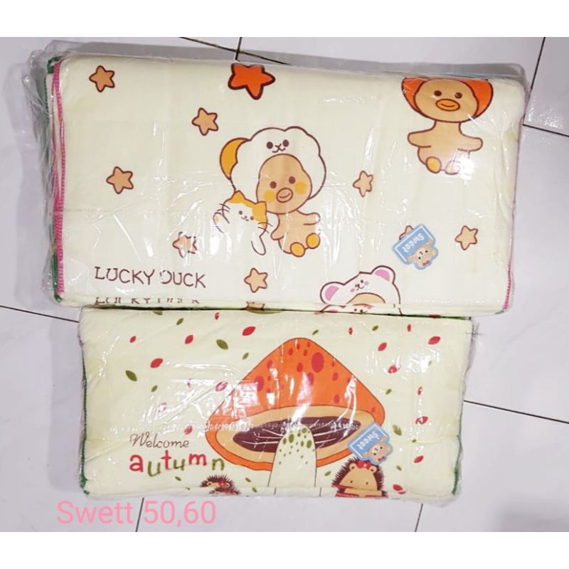 HANDUK MANDI BAYI SP SWEET BABY Crem- HANDUK BAYI LEMBUT