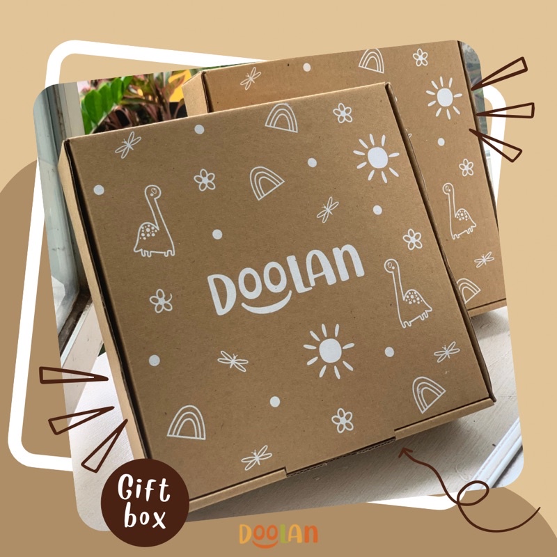 

Doolan Gift Box / Kotak Kado (Harus disertai produk doolan lainnya)