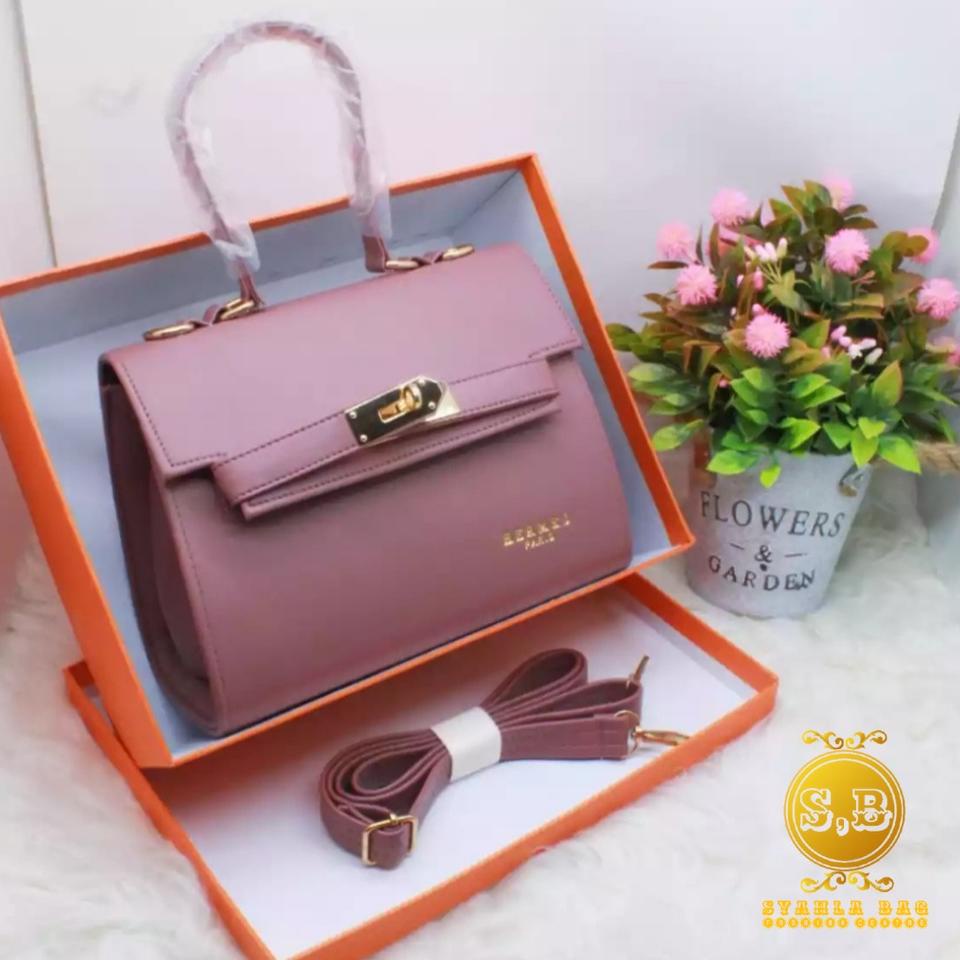 Best Product [ SIAP KIRIM ] KELLY BAG GEMBOK HREMES SIZE 22 X 17 CM //TAS WANITA//TAS  //BISA  B9D8