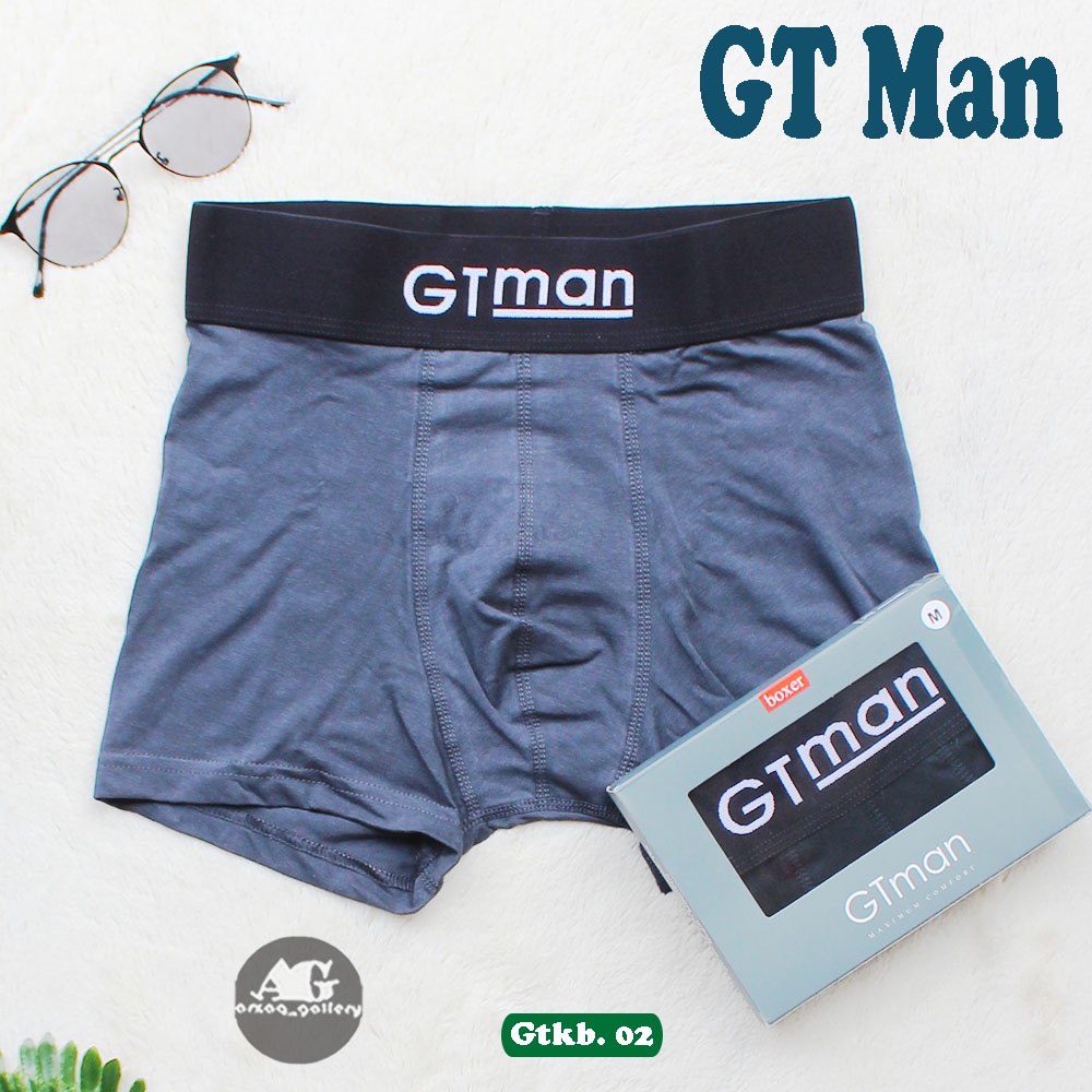 1 Pcs - CD PRIA GTKB 02 | Boxer gt man | Celana dalam gt man boxer | CD pria Boxer | CD kotak  | Pakaian Pria | Pakaian Dalam | Celana Dalam | Cd | Boxer