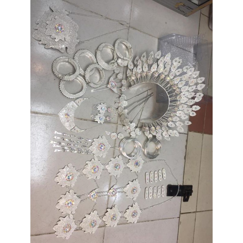 SET ACC MAKASSAR LENGKAP/ACC PENGANTIN BUGIS/MAHKOTA BUGIS PENGANTIN LENGKAP