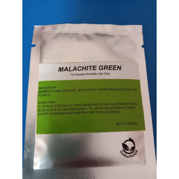 malachite green obat koi