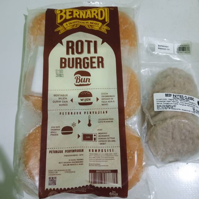 Paket roti wijen bernadi