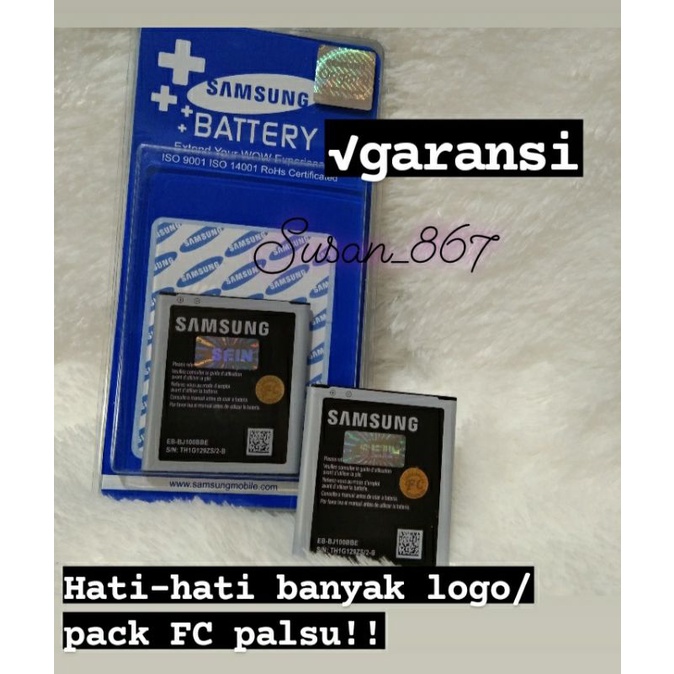 BATERAI J1 J100 BATTERY BATRE J1 ORIGINAL SEGEL FC SEIN