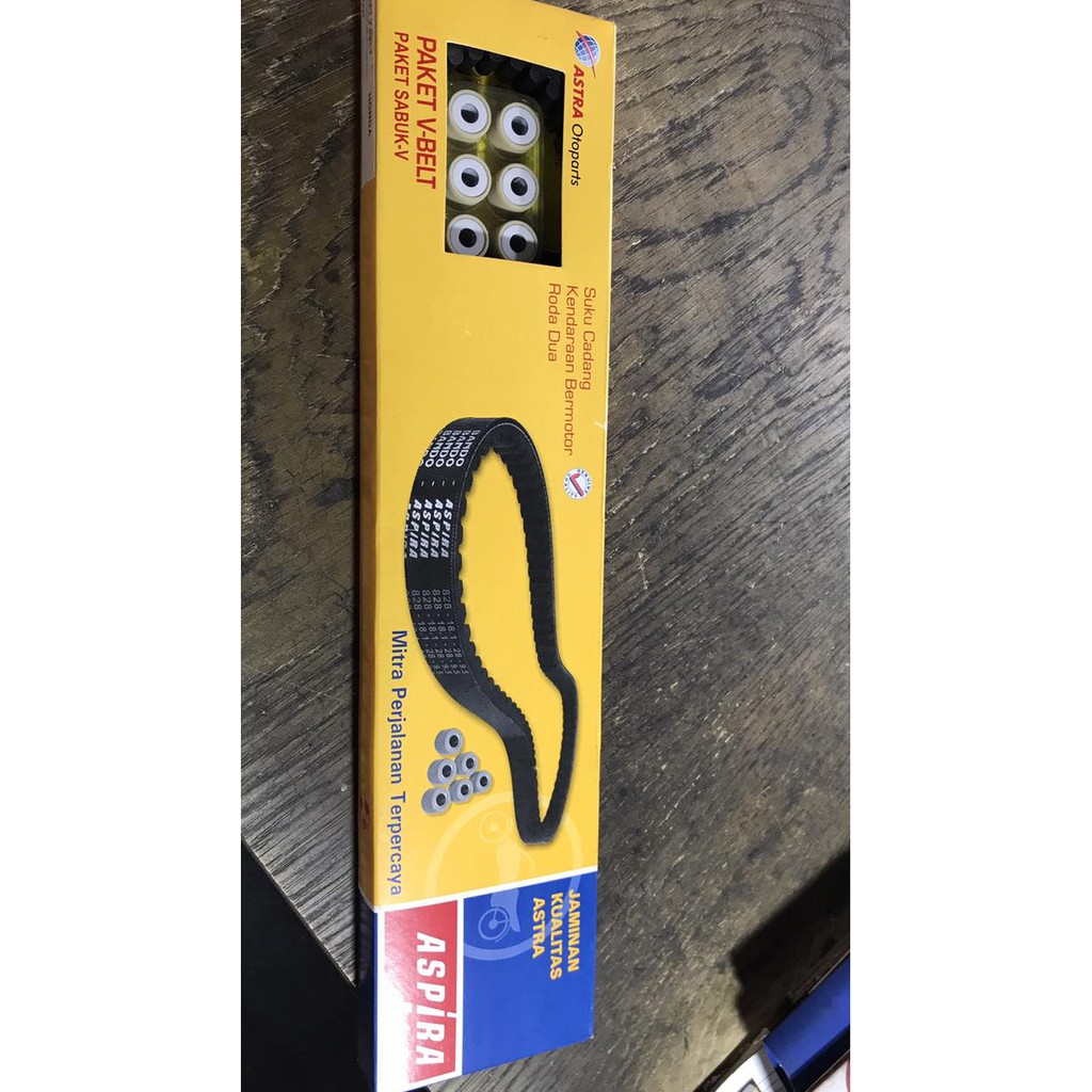 Limited V-Belt Set Honda Injeksi / Fi Beat Fi Esp 2017 / Beat Pop Esp Original Trendi